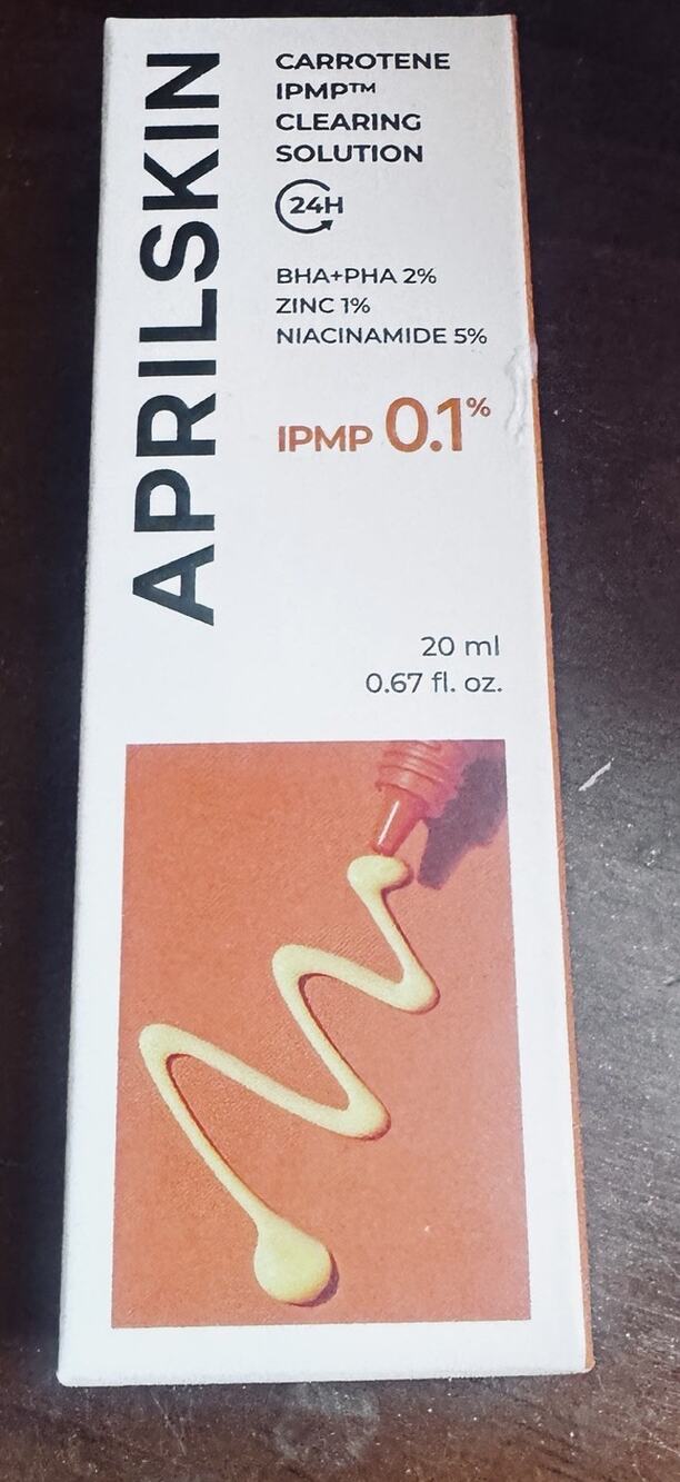 NIB!‎ APRILSKIN Carrotene IPMP Acne Clearing Solution BHA Exp 9/27